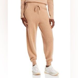 100% cashmere- rag and bone. Camel color. Cozy Tan Knit Joggers